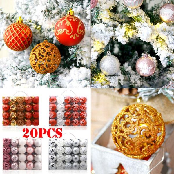 party decoration 20pcs 60mm year christmas tree baubles ornament balls hanging bauble drop decor home gift
party decoration 20pcs 60mm year christmas tree baubles ornament balls hanging bauble drop decor home gift