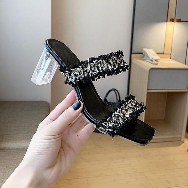 slippers pre-sale summer women shoes high heels 2021 design open toe hollow pumps fashion party dress wedding, Black
slippers pre-sale summer women shoes high heels 2021 design open toe hollow pumps fashion party dress wedding, Black