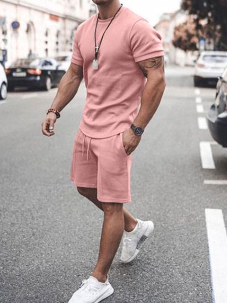 men's tracksuits 2021 summer men casual shorts sets short sleeve t shirt +shorts solid male tracksuit set brand clothing 2 pieces, Gray
men's tracksuits 2021 summer men casual shorts sets short sleeve t shirt +shorts solid male tracksuit set brand clothing 2 pieces, Gray