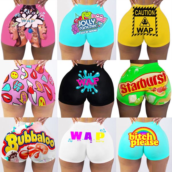 women biker shorts active letters printed summer high-waist pants elastic tight party club yoga run wear skinny, White;black
women biker shorts active letters printed summer high-waist pants elastic tight party club yoga run wear skinny, White;black