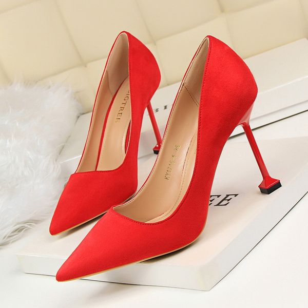 designer high heels dress shoes so kate chick red bottoms womens stiletto 9cm genuine leather point toe pump loafers rubber 34-40 1716-1, Black
designer high heels dress shoes so kate chick red bottoms womens stiletto 9cm genuine leather point toe pump loafers rubber 34-40 1716-1, Black