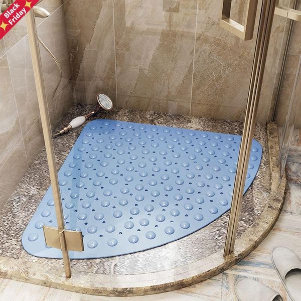 el toilet fan-shaped suction cup pvc floor mat shower room sector bath home bathroom non-slip circle mats
el toilet fan-shaped suction cup pvc floor mat shower room sector bath home bathroom non-slip circle mats