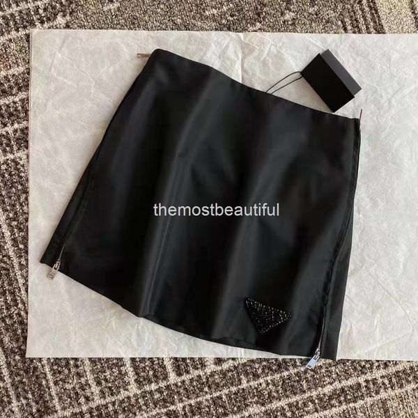 skirts spring and summer recycled nylon versatile mini skirt women's zipper slim high waist a-line, Black
skirts spring and summer recycled nylon versatile mini skirt women's zipper slim high waist a-line, Black