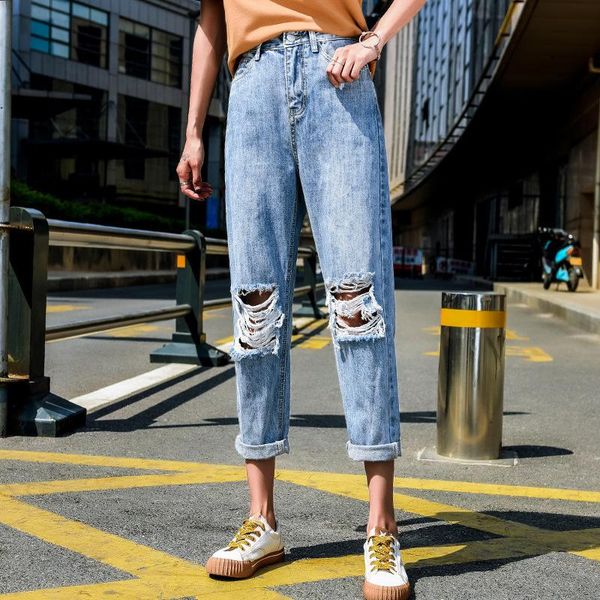 women's jeans summer 2021 wide leg denim trousers plus size long slacks high waist pants push up mujer button hole ripped for women, Blue
women's jeans summer 2021 wide leg denim trousers plus size long slacks high waist pants push up mujer button hole ripped for women, Blue