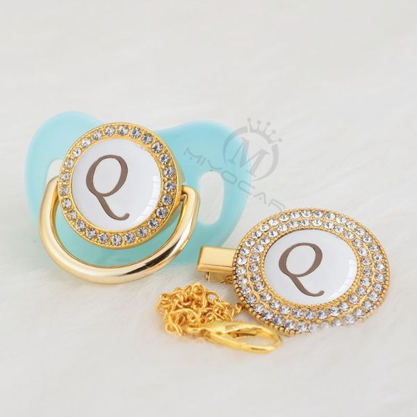 pacifiers# miyocar name initial letter q lovely silver bling pacifier and clip bpa dummy unique design lq-w
pacifiers# miyocar name initial letter q lovely silver bling pacifier and clip bpa dummy unique design lq-w