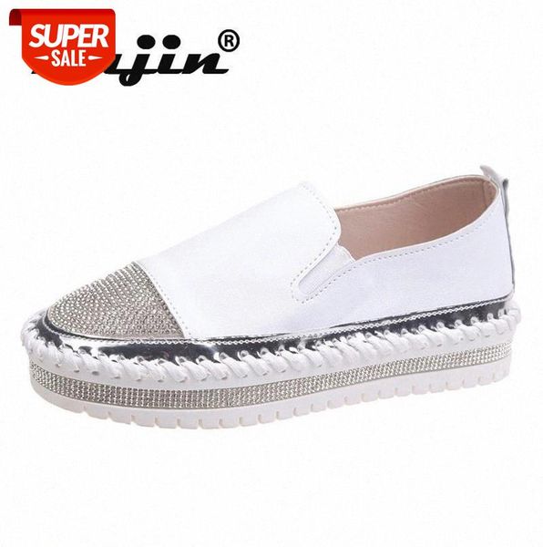 fujin white casual shoes female 2021 new shoes spring fashion thick bottom breathable rhinestone flat women single #wj7j
fujin white casual shoes female 2021 new shoes spring fashion thick bottom breathable rhinestone flat women single #wj7j