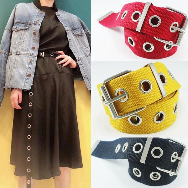 long personality harajuku casual ring black metal belt students jean canvas waist belts tide silver pin buckle, Black;brown
long personality harajuku casual ring black metal belt students jean canvas waist belts tide silver pin buckle, Black;brown
