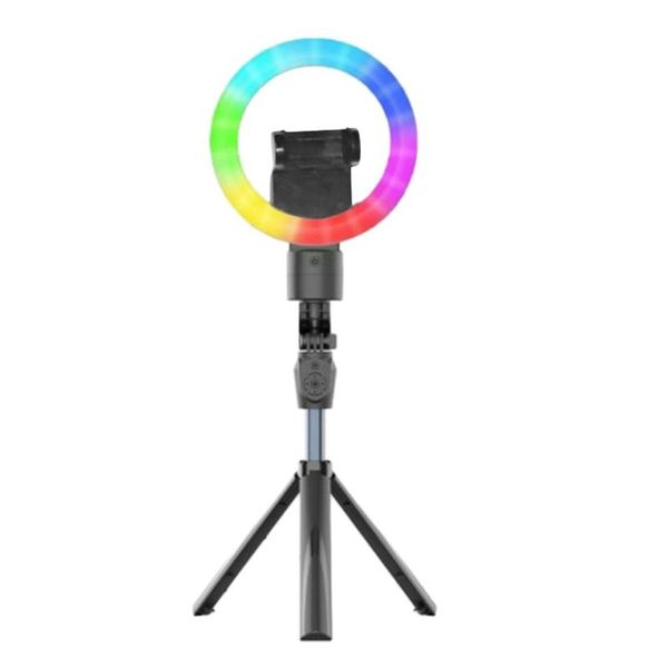 tripods rgb ring light selfie stick tripod for live broadcast/outdoor travel with remote control follower rotating fill
tripods rgb ring light selfie stick tripod for live broadcast/outdoor travel with remote control follower rotating fill