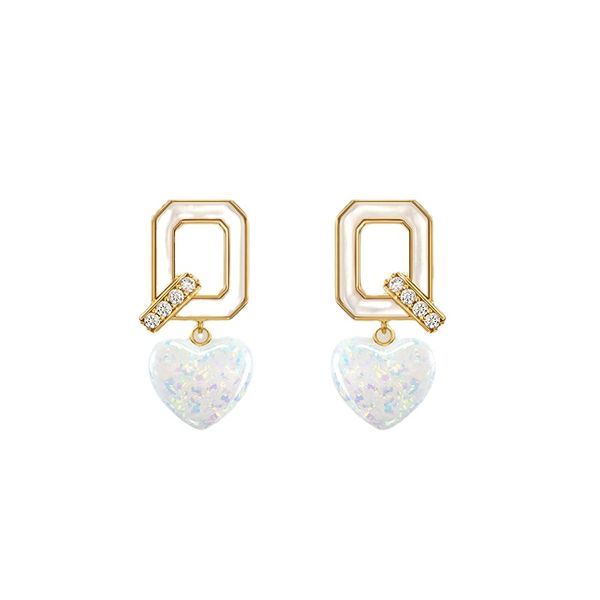 luxury lola queen series earrings fashion temperament earring mother-of-pearl pendant opal earrings, Golden;silver
luxury lola queen series earrings fashion temperament earring mother-of-pearl pendant opal earrings, Golden;silver