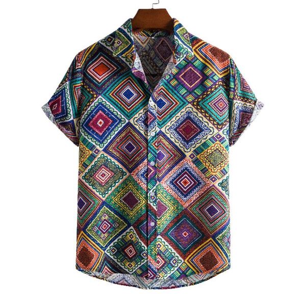 men's casual shirts mens shirt short sleeve hawaiian collar printed cotton vintage ethnic style loose blouses, White;black
men's casual shirts mens shirt short sleeve hawaiian collar printed cotton vintage ethnic style loose blouses, White;black