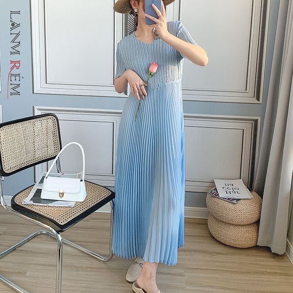women summer long dresses slim v neck short sleeve casual office party lady elegant pleated fold dress 2d1252 210507, Black;gray
women summer long dresses slim v neck short sleeve casual office party lady elegant pleated fold dress 2d1252 210507, Black;gray