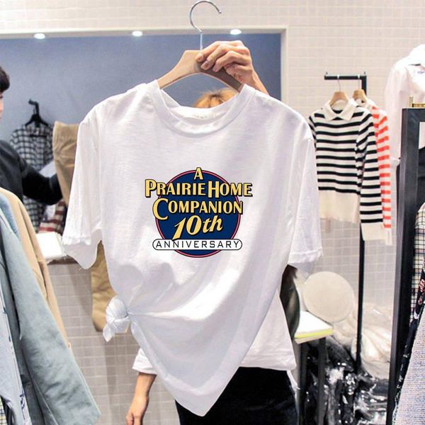 women's t-shirt 2021 pure cotton summer style cartoon short-sleeved loose bottoming shirt, White
women's t-shirt 2021 pure cotton summer style cartoon short-sleeved loose bottoming shirt, White