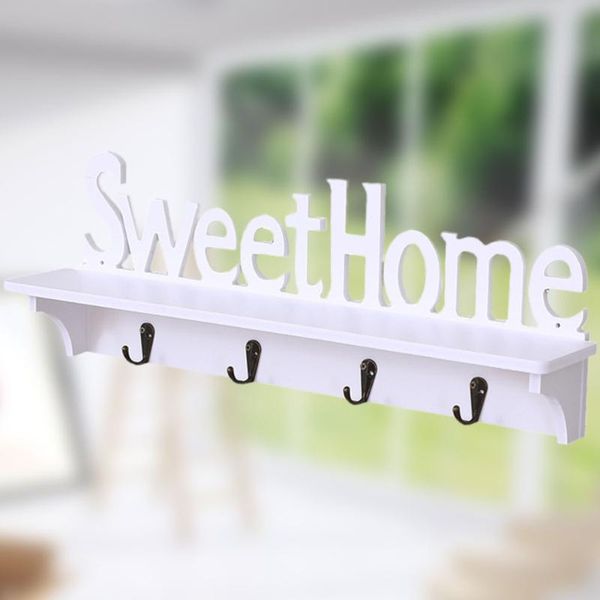 hooks & rails home wall mounted rack door hanger hook storage for coat hat clothes key (white)
hooks & rails home wall mounted rack door hanger hook storage for coat hat clothes key (white)