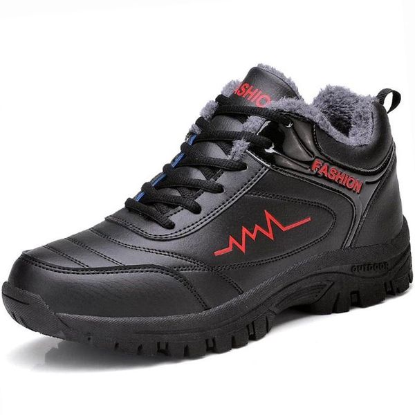 boots men winter warm waterproof snow 2021 male comfortable outdoor walking casual sneakers shoes, Black
boots men winter warm waterproof snow 2021 male comfortable outdoor walking casual sneakers shoes, Black
