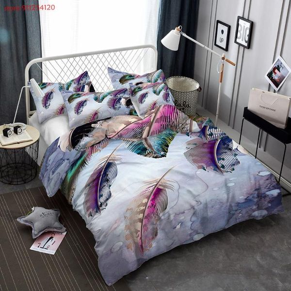 bedding sets 2/3 piece feather pillowcase single double king size bed cover teens boys quilt home linen set
bedding sets 2/3 piece feather pillowcase single double king size bed cover teens boys quilt home linen set