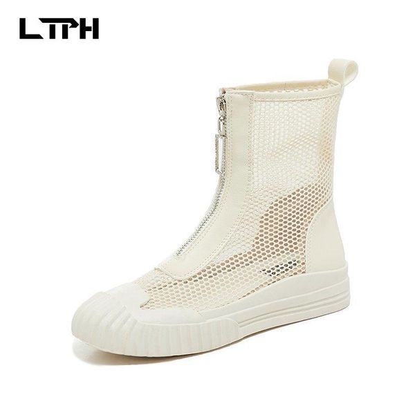 boots 2021 spring and summer cool thick bottom front zipper muffin breathable hollow mesh women's short, Black
boots 2021 spring and summer cool thick bottom front zipper muffin breathable hollow mesh women's short, Black