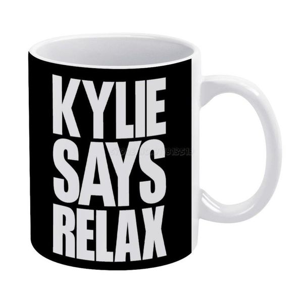 mugs kylie minogue-kylie says relax ( white text ) mug coffee girl gift tea milk cup minogue anti
mugs kylie minogue-kylie says relax ( white text ) mug coffee girl gift tea milk cup minogue anti