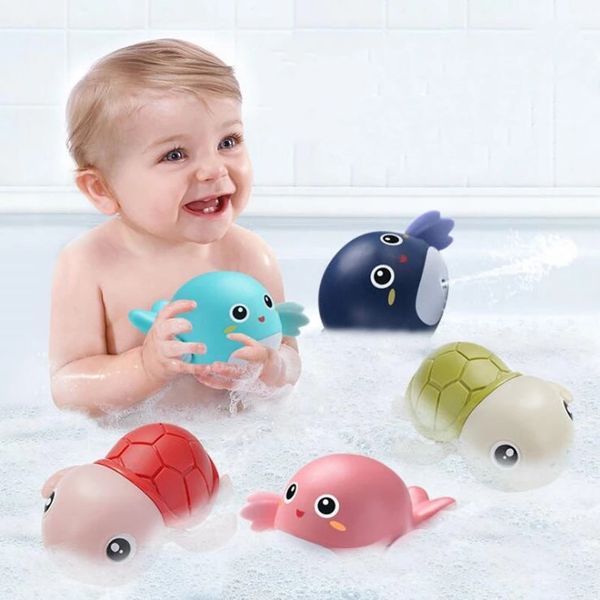 1 baby bath toy cute cartoon turtle whale toddler water tool
1 baby bath toy cute cartoon turtle whale toddler water tool