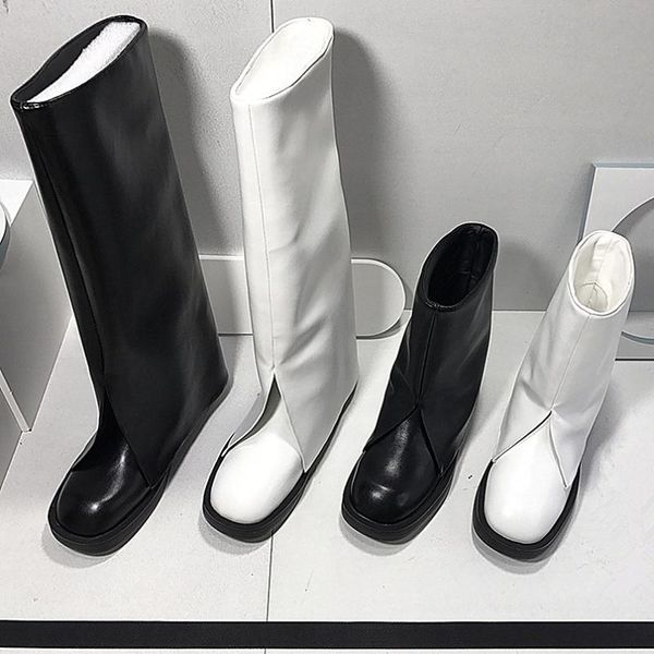 boots 2021 women's flat pants fashion designer personality high knight cowboy, Black
boots 2021 women's flat pants fashion designer personality high knight cowboy, Black