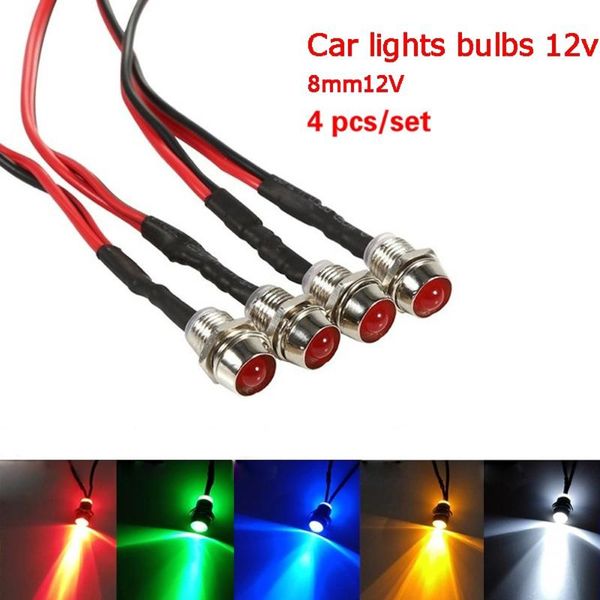 emergency lights 4 pcs/set 12v 8mm led panel lamps car van boat dash warning indicator light bulbs
emergency lights 4 pcs/set 12v 8mm led panel lamps car van boat dash warning indicator light bulbs