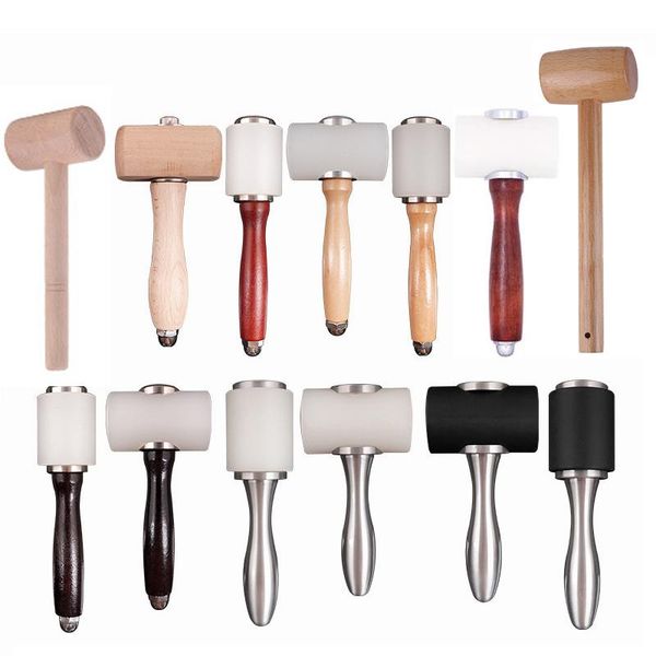 hand tools g40 16 styles leather craft carving hammer wooden handle nylon mallet punching cutting for stamping sew cowhide
hand tools g40 16 styles leather craft carving hammer wooden handle nylon mallet punching cutting for stamping sew cowhide