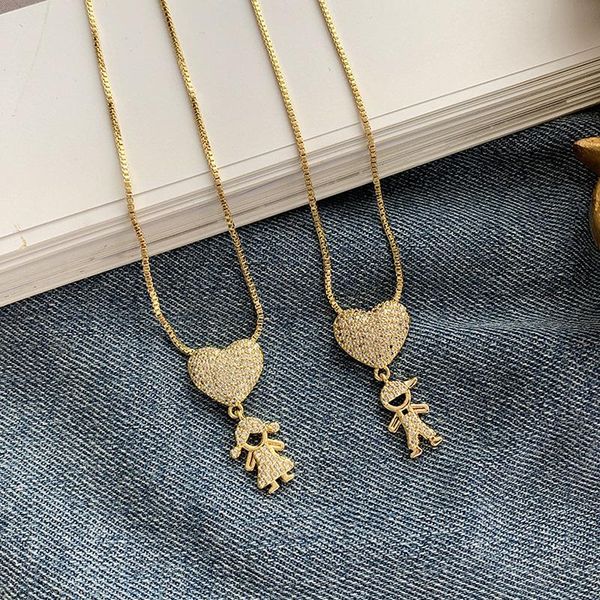 pendant necklaces lovely girl boy necklace full cubic zirconia stone heart box chain women girls gold charm love kids jewelry, Silver
pendant necklaces lovely girl boy necklace full cubic zirconia stone heart box chain women girls gold charm love kids jewelry, Silver