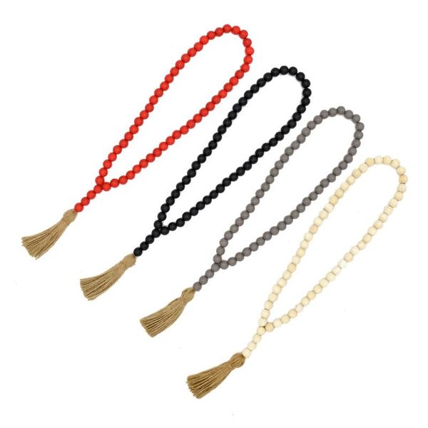 farmhouse decor wood bead garland wall hanging crafts rustic home style ornaments beads with tassels decorative objects & figurines
farmhouse decor wood bead garland wall hanging crafts rustic home style ornaments beads with tassels decorative objects & figurines