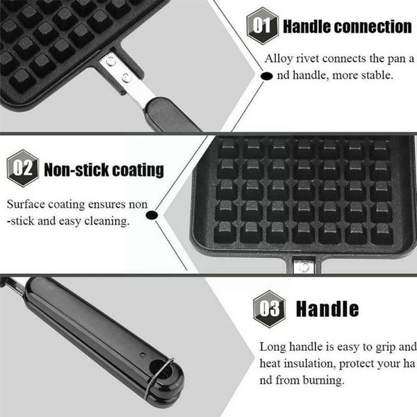 baking moulds non-stick waffles maker mold portable iron machine bubble household breakfast cake gas egg pan oven kitc s2l1
baking moulds non-stick waffles maker mold portable iron machine bubble household breakfast cake gas egg pan oven kitc s2l1