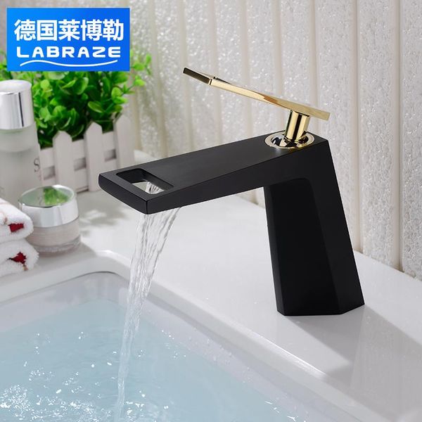 bathroom sink faucets bath faucet copper and cold dual-use waterfall creative wash basin
bathroom sink faucets bath faucet copper and cold dual-use waterfall creative wash basin