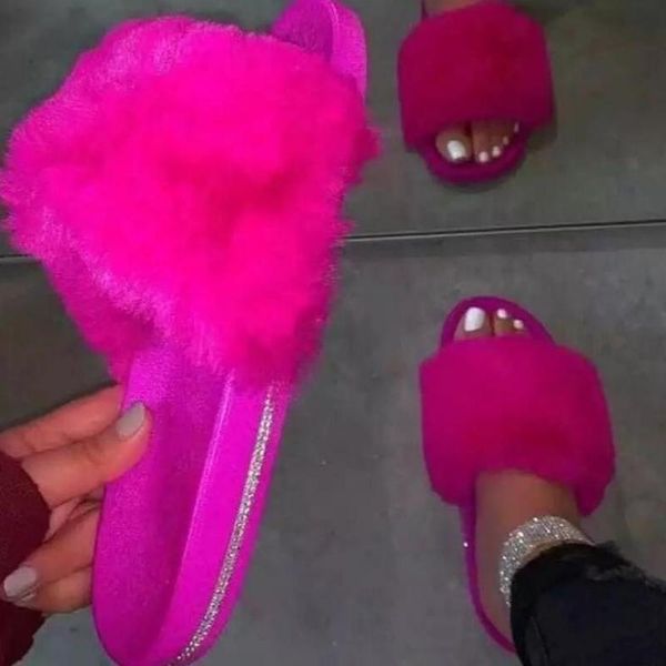 spring indoor home furry slippers warm casual flat with outdoor non-slip colorful shoes, Black
spring indoor home furry slippers warm casual flat with outdoor non-slip colorful shoes, Black
