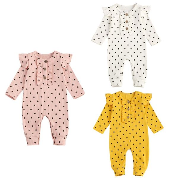 jumpsuits autumn born baby girls boys polka dot rompers ruffles long sleeve button, Blue
jumpsuits autumn born baby girls boys polka dot rompers ruffles long sleeve button, Blue