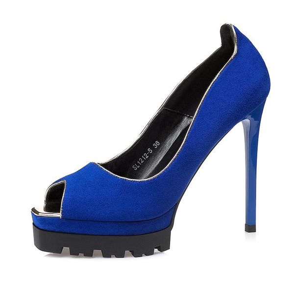 fashion thin heels women's shoes ultra high women pumps platform shallow mouth suede peep toe 6 colors dress, Black
fashion thin heels women's shoes ultra high women pumps platform shallow mouth suede peep toe 6 colors dress, Black