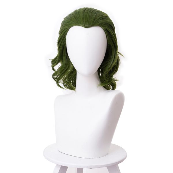 movie pennywise joaquin phoenix arthur fleck clown joker cosplay green curly heat-resistant fiber hair wig + wig cap, Black
movie pennywise joaquin phoenix arthur fleck clown joker cosplay green curly heat-resistant fiber hair wig + wig cap, Black