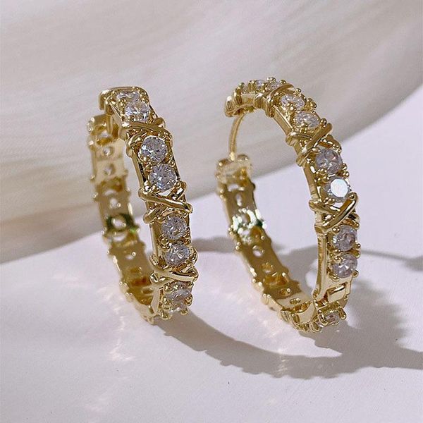 hoop & huggie earrings piercing trend 2021 alloy zircon round women classic fashion jewelry theme party gift couple engagement dating, Golden;silver
hoop & huggie earrings piercing trend 2021 alloy zircon round women classic fashion jewelry theme party gift couple engagement dating, Golden;silver
