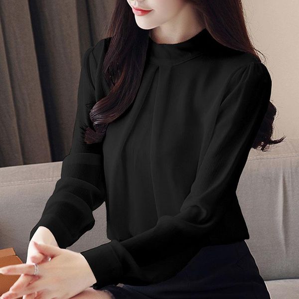 women's blouses & shirts womens and 2021 spring korean fashion clothes chiffon blouse ol solid stand white long sleeve blusas black to
women's blouses & shirts womens and 2021 spring korean fashion clothes chiffon blouse ol solid stand white long sleeve blusas black to