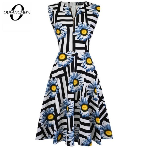casual floral striped sleeveless party fashion elegant v neck zipper summer a line dress eb217 dresses, Black;gray
casual floral striped sleeveless party fashion elegant v neck zipper summer a line dress eb217 dresses, Black;gray
