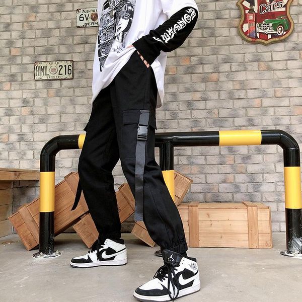 women's pants & capris overalls autumn 2021 side english letters korean version of bf high waist lantern beamed casual harem, Black;white
women's pants & capris overalls autumn 2021 side english letters korean version of bf high waist lantern beamed casual harem, Black;white