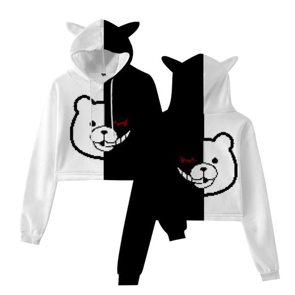 women's hoodies & sweatshirts girls crop men 3d danganronpa monokuma cosplay costume print streetwear hip hop kwaii cute cartoon hoo pu, Black
women's hoodies & sweatshirts girls crop men 3d danganronpa monokuma cosplay costume print streetwear hip hop kwaii cute cartoon hoo pu, Black