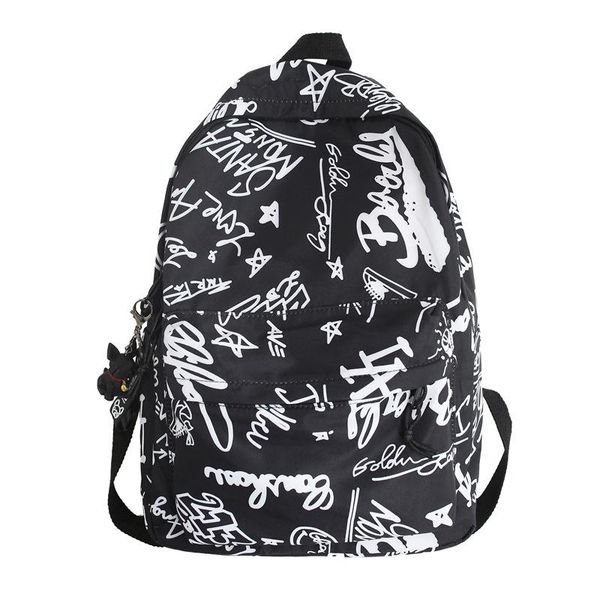 backpack 2021 printed men large capacity nylon water junior high school student couple schoolbag for girl
backpack 2021 printed men large capacity nylon water junior high school student couple schoolbag for girl