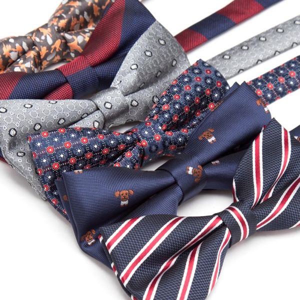 bow ties men bowtie fashion jacquard necktie stripe luxury wedding butterfly cravat for mens gifts shirt accessories tie, Black;gray
bow ties men bowtie fashion jacquard necktie stripe luxury wedding butterfly cravat for mens gifts shirt accessories tie, Black;gray