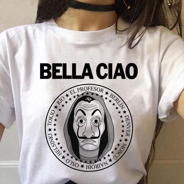 summer the house of men t shirt and womens paper money heist la casa de gothic tee fashion women clothes, White;black
summer the house of men t shirt and womens paper money heist la casa de gothic tee fashion women clothes, White;black