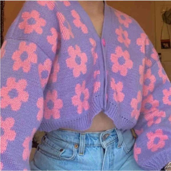 women's sweaters vintage female cardigan with floral embroidery, winter fall, for office, long sleeve, v-collar, plain 349p, White;black
women's sweaters vintage female cardigan with floral embroidery, winter fall, for office, long sleeve, v-collar, plain 349p, White;black