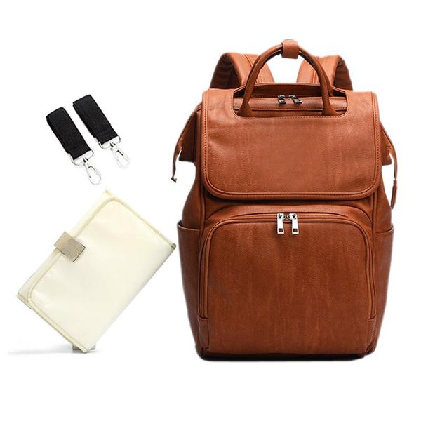 large pu leather diaper bag backpack for mom in brown bags baby panaleras maternity travel nappy
large pu leather diaper bag backpack for mom in brown bags baby panaleras maternity travel nappy