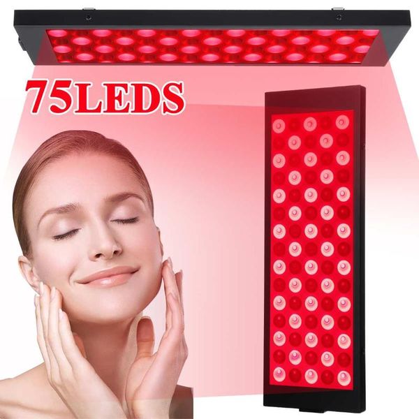 anti aging 40w red led light therapy 75led & near 660nm 850nm infrared for full body skin and pain relie grow lights
anti aging 40w red led light therapy 75led & near 660nm 850nm infrared for full body skin and pain relie grow lights