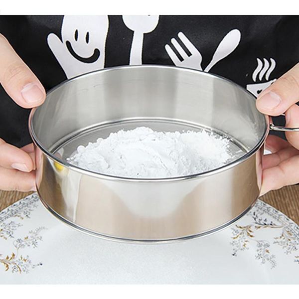 stainless steel baking tool handheld ultra-fine 60 mesh flour sieve filter for home use & pastry tools
stainless steel baking tool handheld ultra-fine 60 mesh flour sieve filter for home use & pastry tools