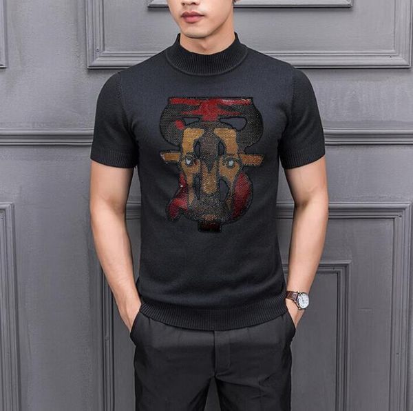 men's hoodies & sweatshirts superior quality strass short cashmere sweater spring fall nightgown knitted neck carrying gout, Black
men's hoodies & sweatshirts superior quality strass short cashmere sweater spring fall nightgown knitted neck carrying gout, Black