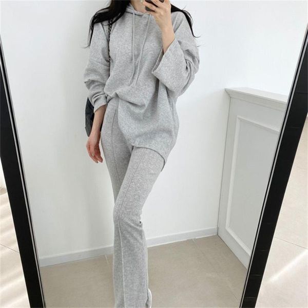 women's two piece pants set loose drawstring hoodie tracksuit+ flared jogging sports autumn 2021 female home clothes pantsuits, White
women's two piece pants set loose drawstring hoodie tracksuit+ flared jogging sports autumn 2021 female home clothes pantsuits, White