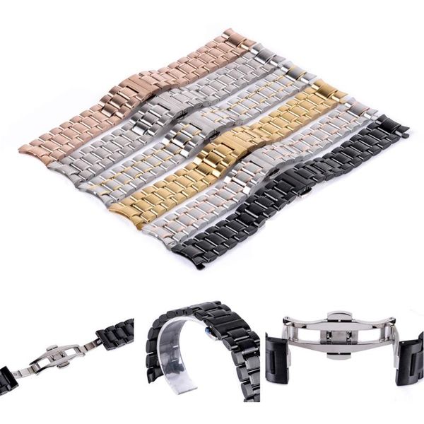 watch bands classic curved watchbands stainless steel end folding clasp band belt strap fashion quartz replacement 20mm 22mm, Black;brown
watch bands classic curved watchbands stainless steel end folding clasp band belt strap fashion quartz replacement 20mm 22mm, Black;brown