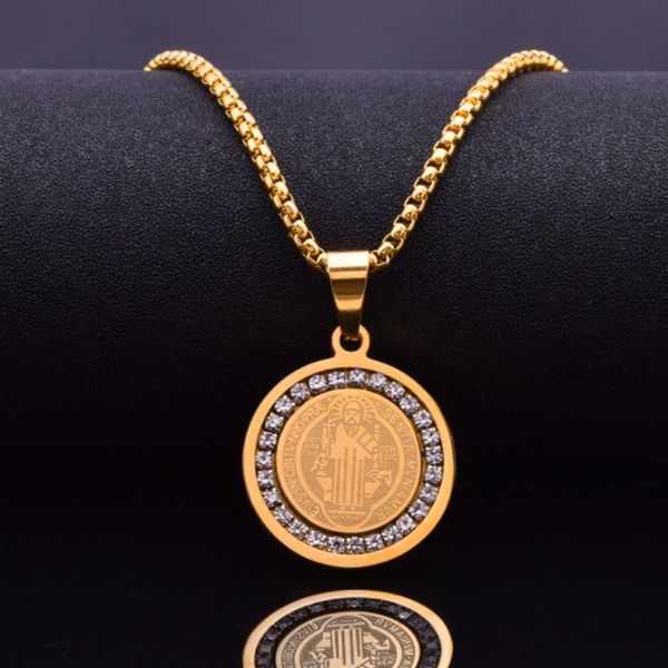 pendant necklaces classic punk gold color stainless steel necklace christian jesus for women men religious amulet jewelry accessories, Silver
pendant necklaces classic punk gold color stainless steel necklace christian jesus for women men religious amulet jewelry accessories, Silver