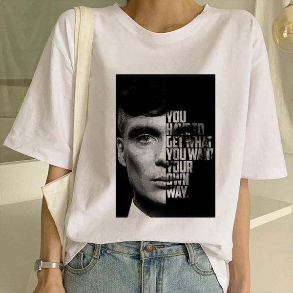 peaky blinders printed fashion women t shirts tee streetwear graphic short sleeve classic tshirts, White
peaky blinders printed fashion women t shirts tee streetwear graphic short sleeve classic tshirts, White